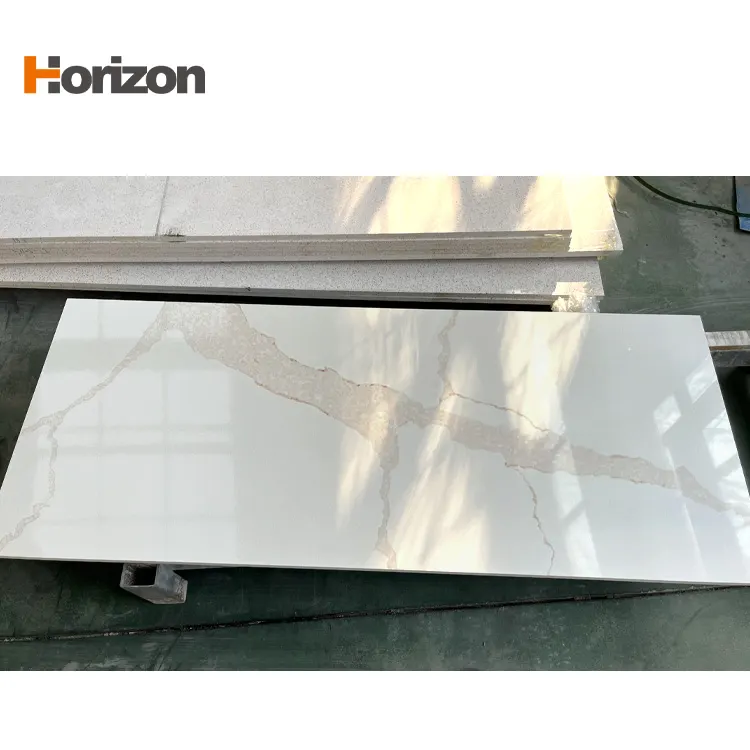 Jade-Look White Engineered Quartz Slab 3200x1600mm