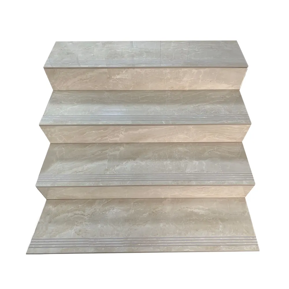 Polished Porcelain Stair Tread Tile 470x1200mm