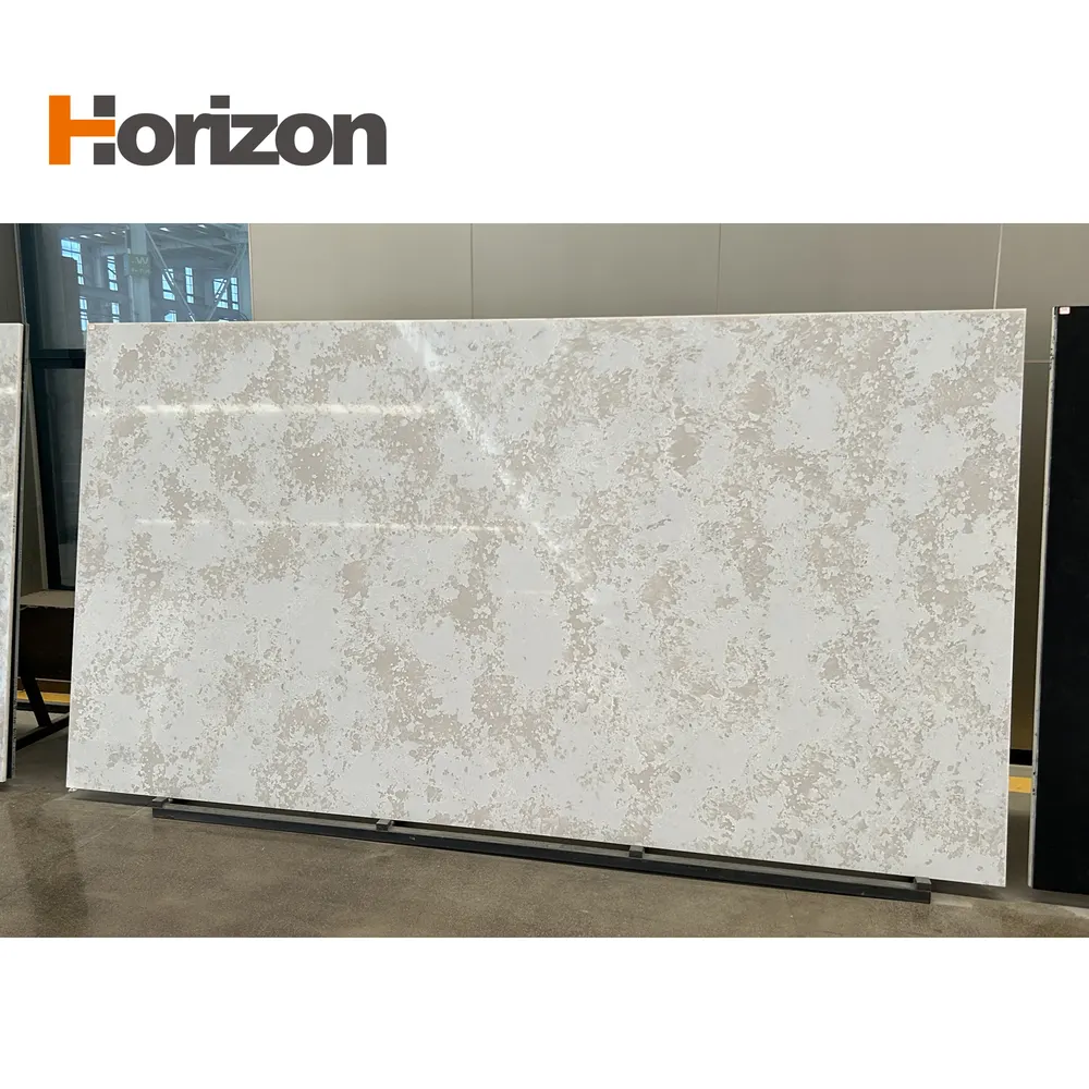 White Engineered Quartz Slab 3200x1600mm