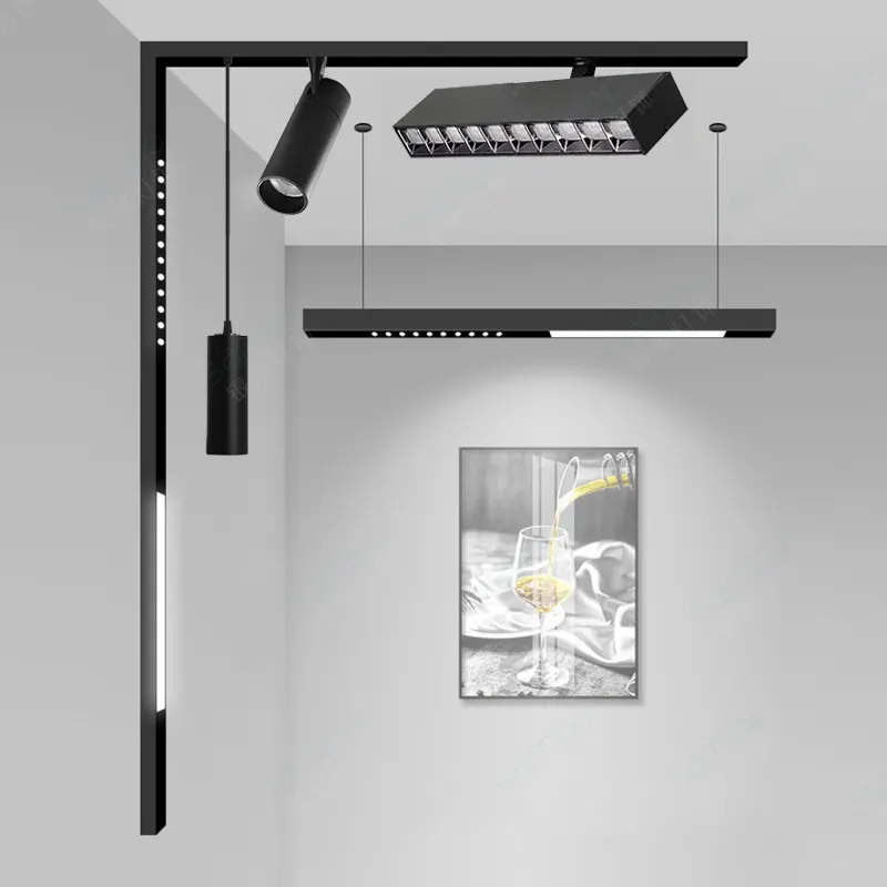 Aluminum Magnetic LED Track Lighting System 8-30W