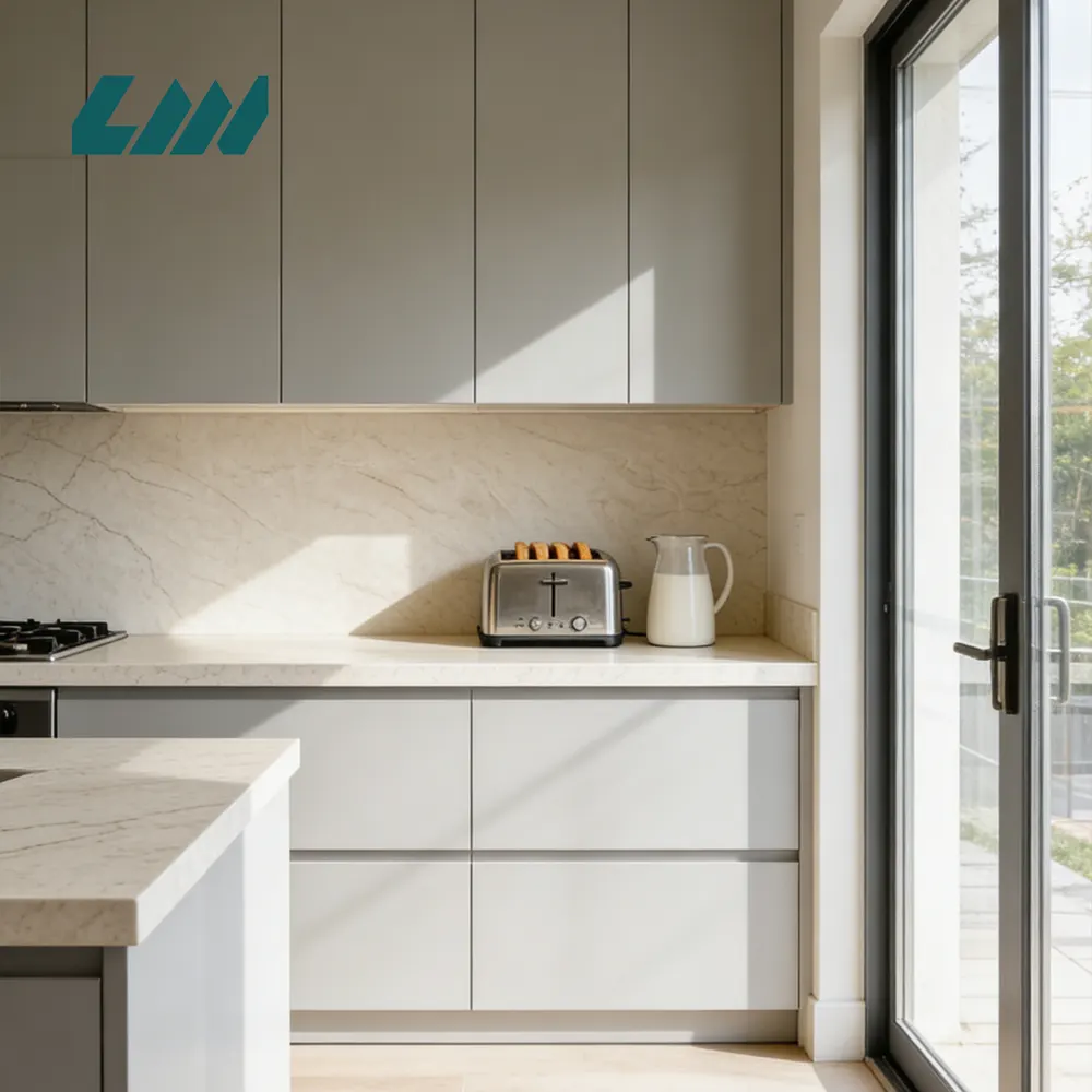 Polished Engineered Quartz Slab 3200x1600mm