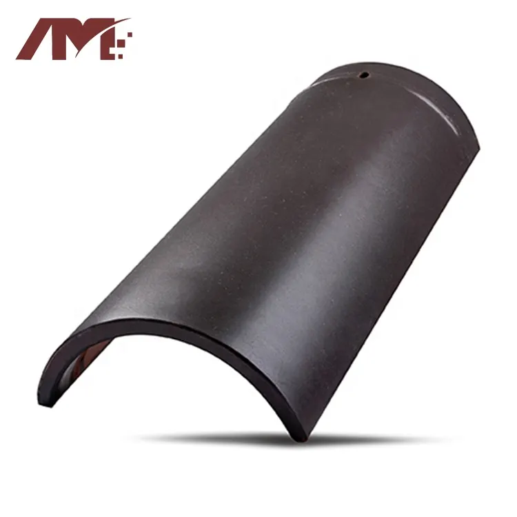 Glazed Curved Clay Roof Tile