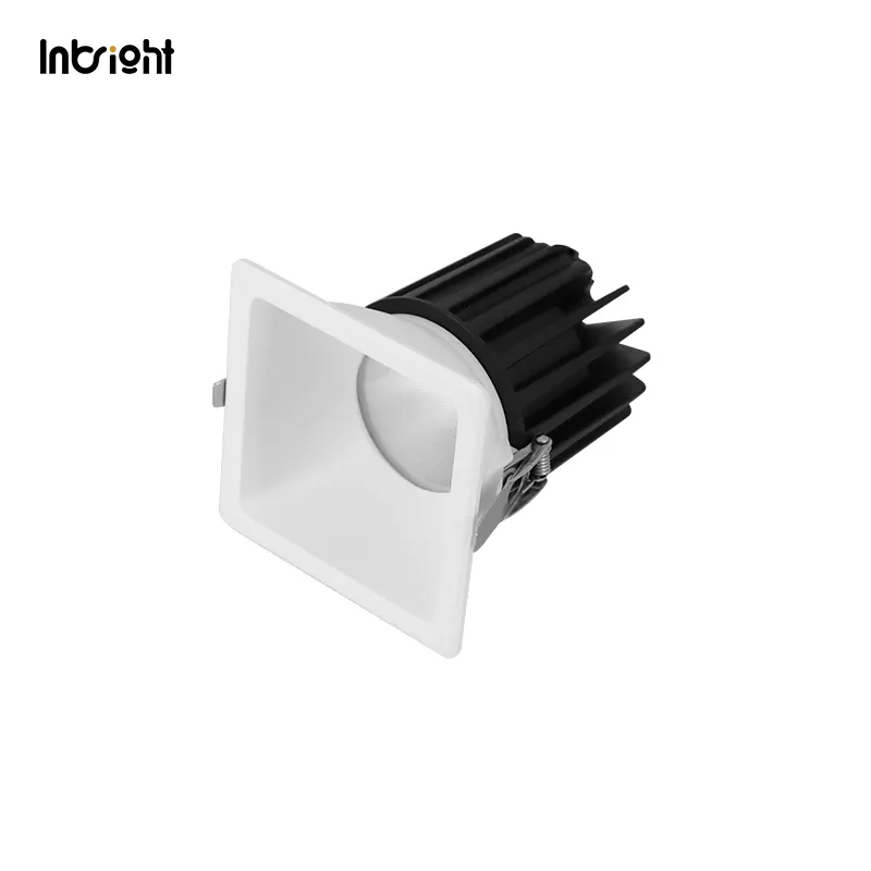 Recessed Square Aluminum LED Downlight 8-40W IP65