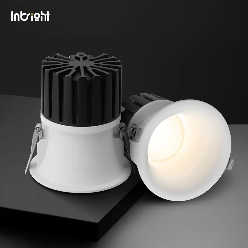 Anti-Glare Dimmable DALI Recessed COB LED Downlight 10-25W product sample