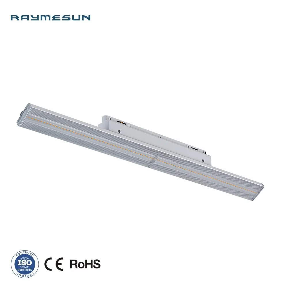 Surface-Mounted Aluminum GU10 Track Spotlight 7in