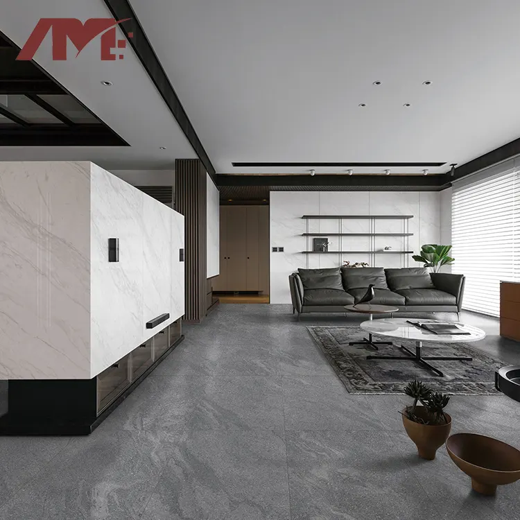 Marble-Look Porcelain Wall And Floor Tile 1200x600mm