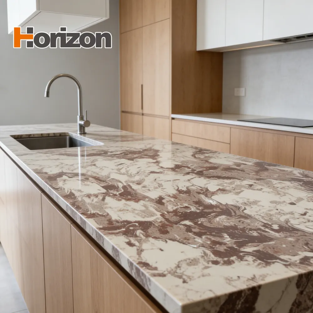 Calacatta Engineered Quartz Slab 3200x1600mm