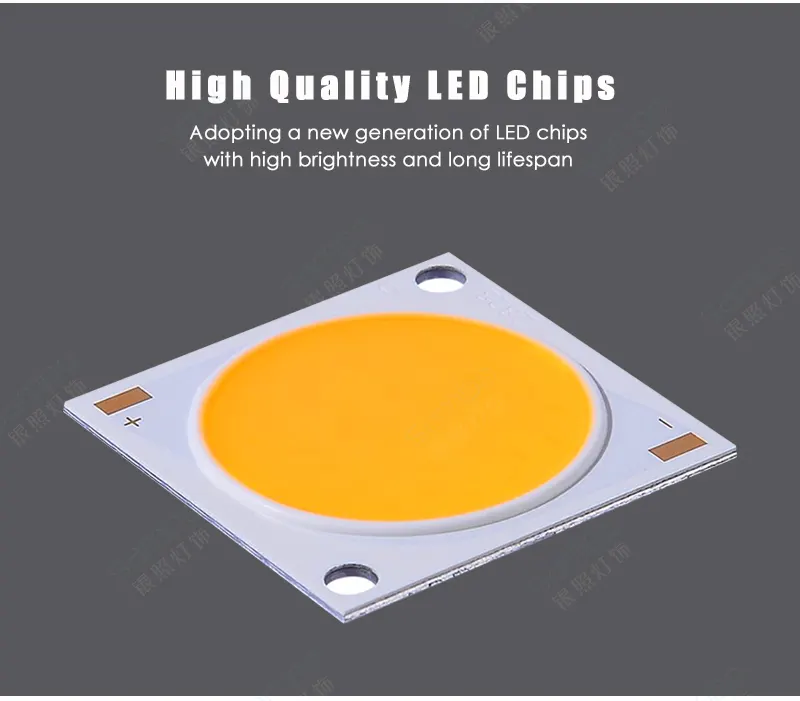 Dimmable Aluminum COB LED Track Spotlight 15-35W 3000K/4000K/6000K