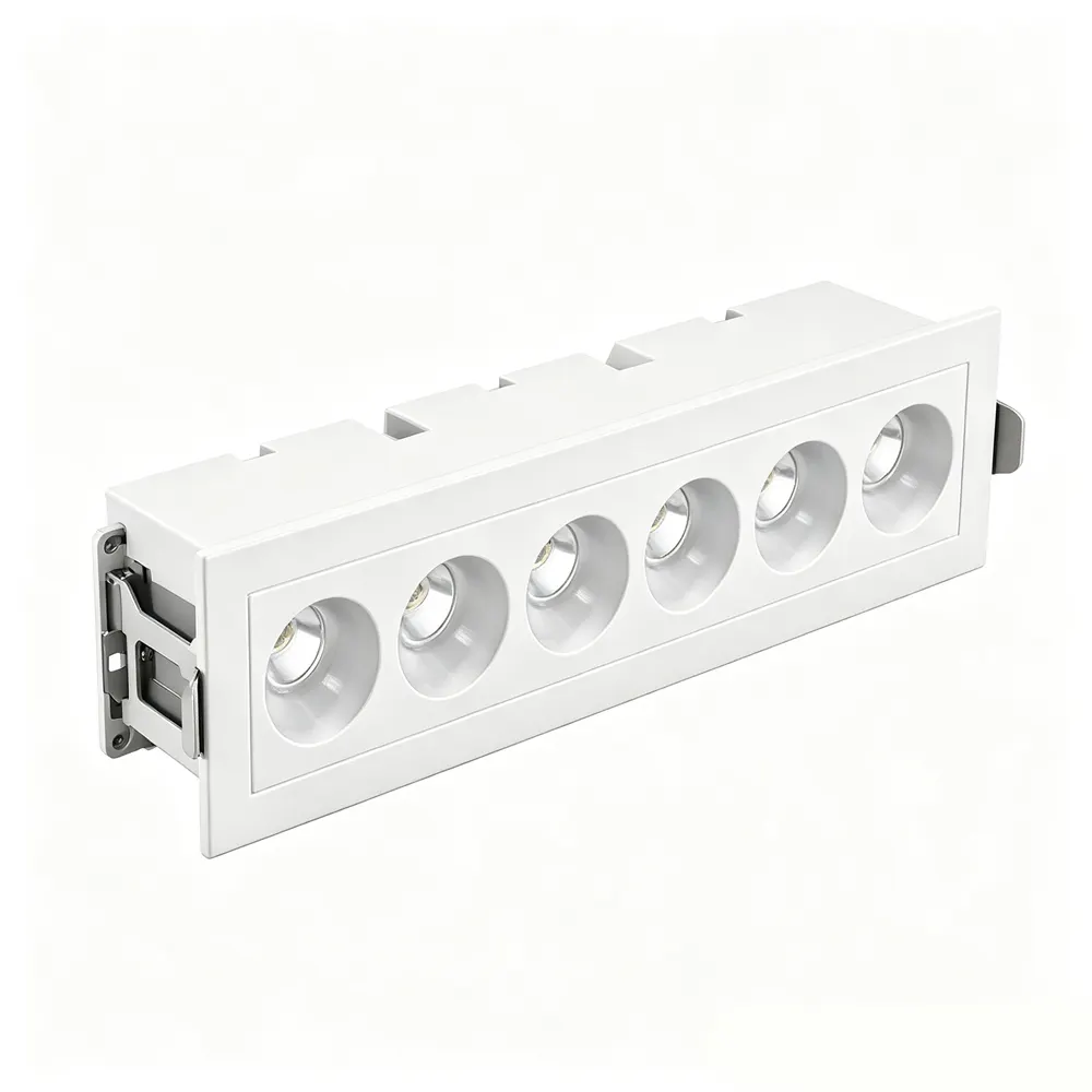 Recessed Aluminum LED Grille Spotlight 10-30W