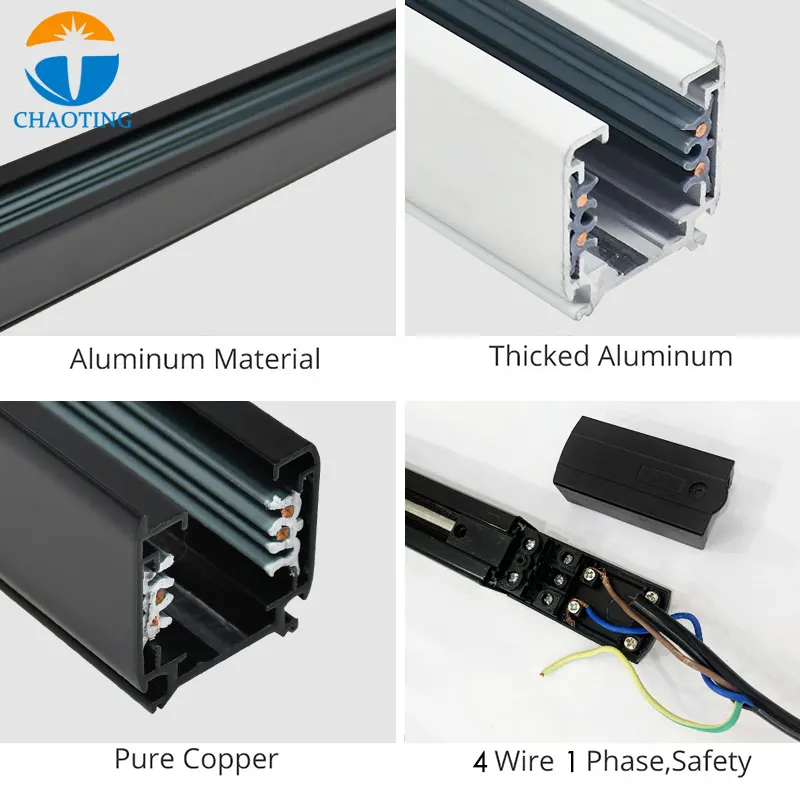 4-Wire 3-Circuit Track Connector Clamp
