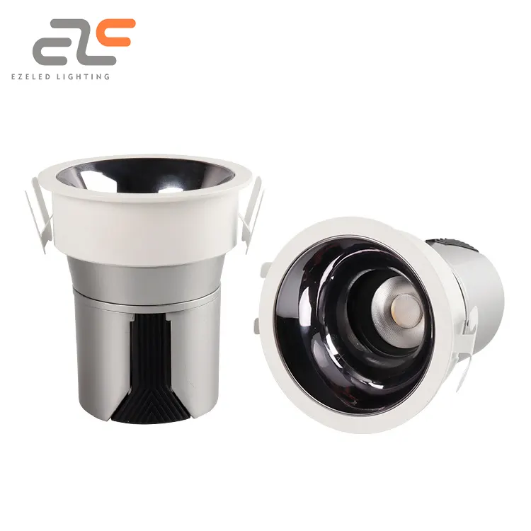 Anti-Glare Recessed Aluminum COB LED Downlight 7-25W
