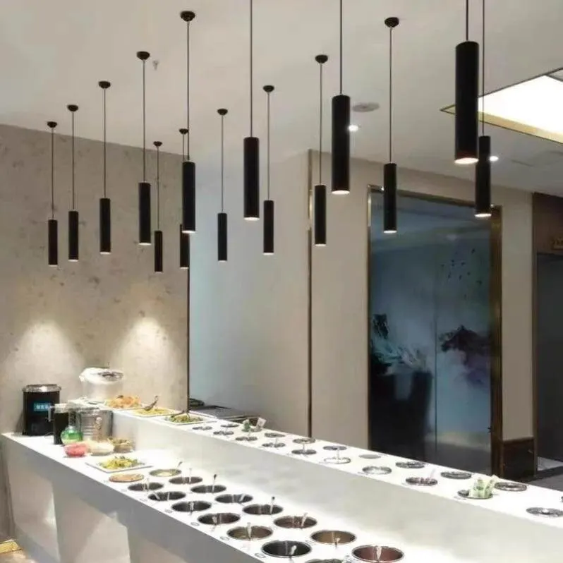 Aluminum LED Pendant Light 100-240V For Indoor Lighting