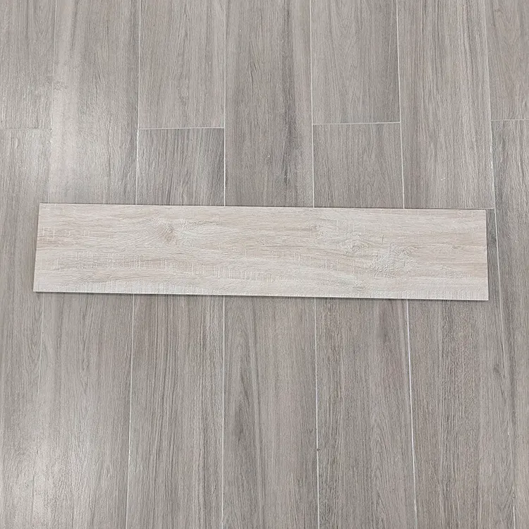 Non-Slip Wood-Look Matte Ceramic Floor Tile 150x800mm