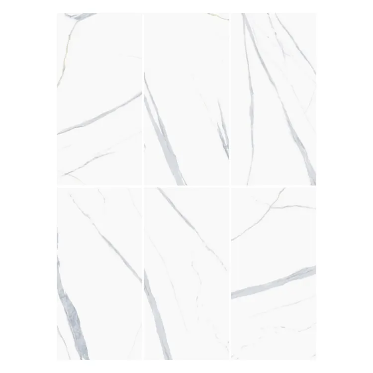 Marble-Look Polished Porcelain Wall And Floor Tile 600x1200mm