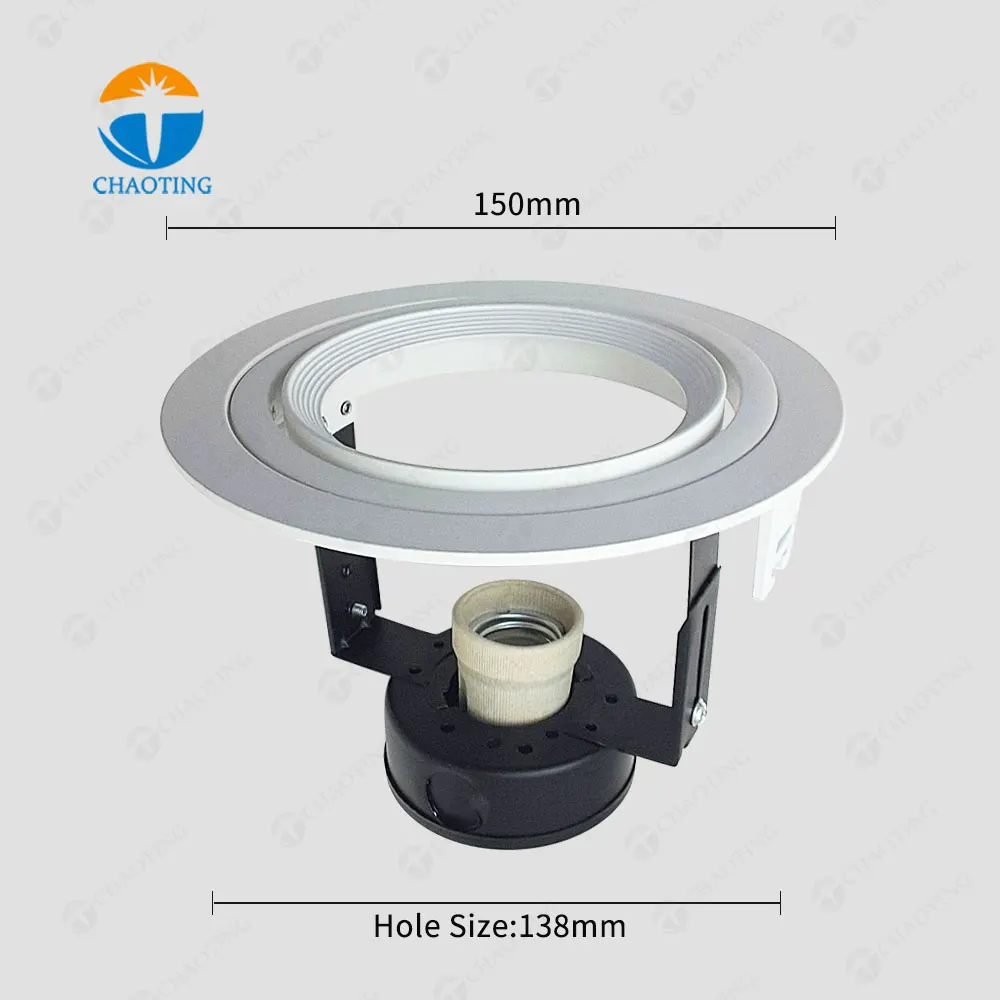 Adjustable Recessed Aluminum Downlight Housing PAR30
