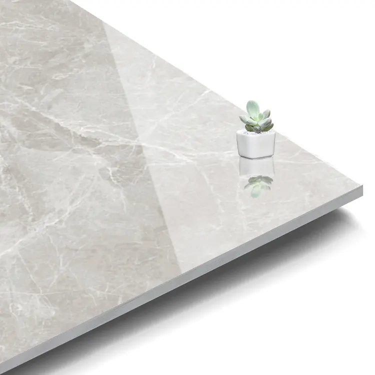 Stone-Look Polished Porcelain Floor Tile 750x1500mm
