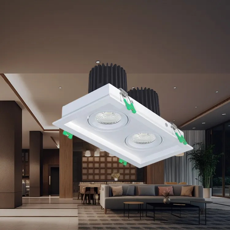 Adjustable Aluminum LED Downlight 6-15W