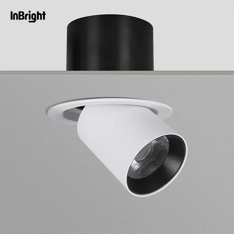 Dimmable Recessed Aluminum COB LED Downlight 7-35W