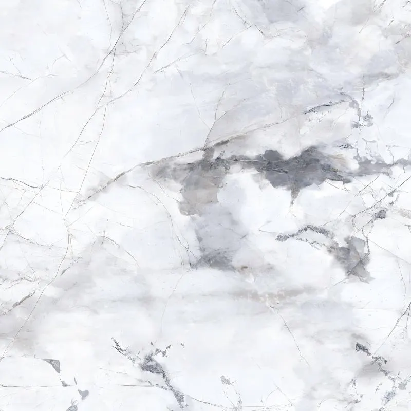 Marble-Look Glossy Ceramic Floor Tile 300x300mm
