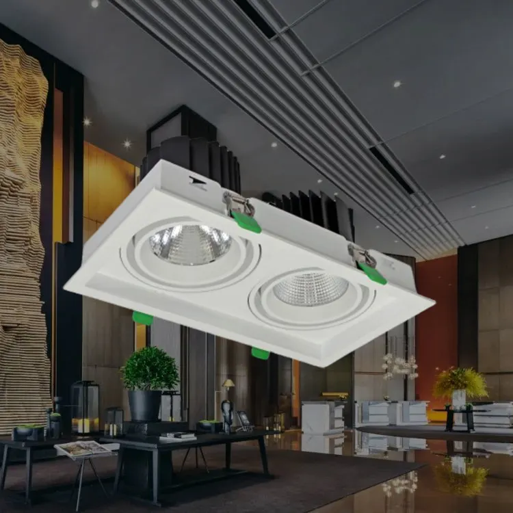 Adjustable Recessed Square LED Downlight