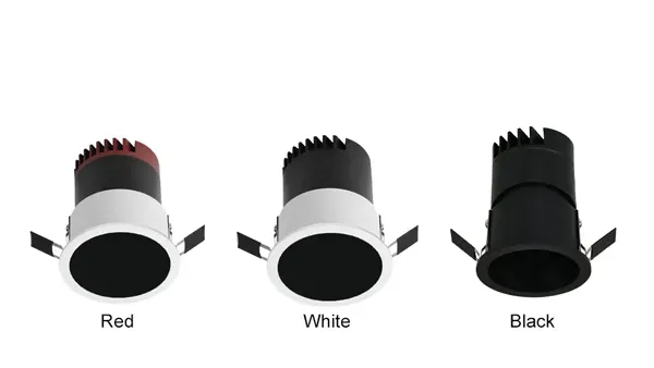 Anti-Glare Recessed Round LED Downlight 5/6W 6000K