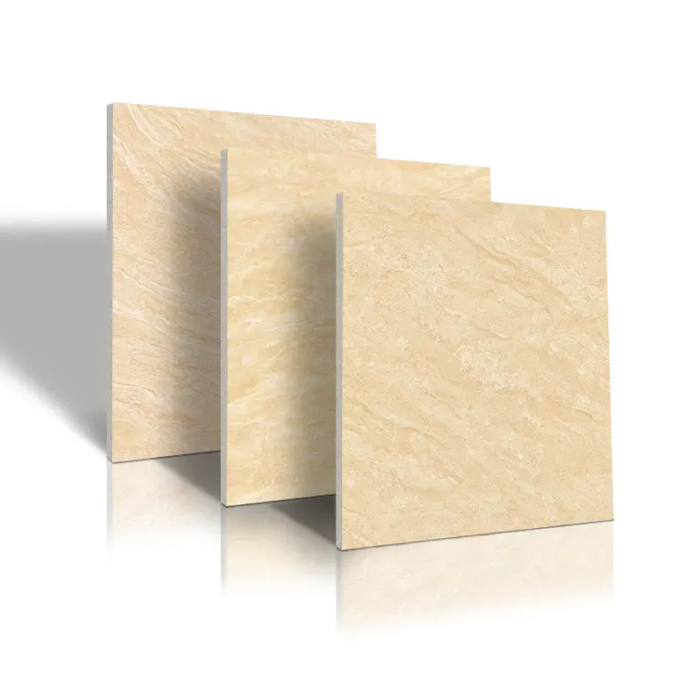 Non-Slip Stone-Look Matte Porcelain Wall And Floor Tile 600x600mm product sample