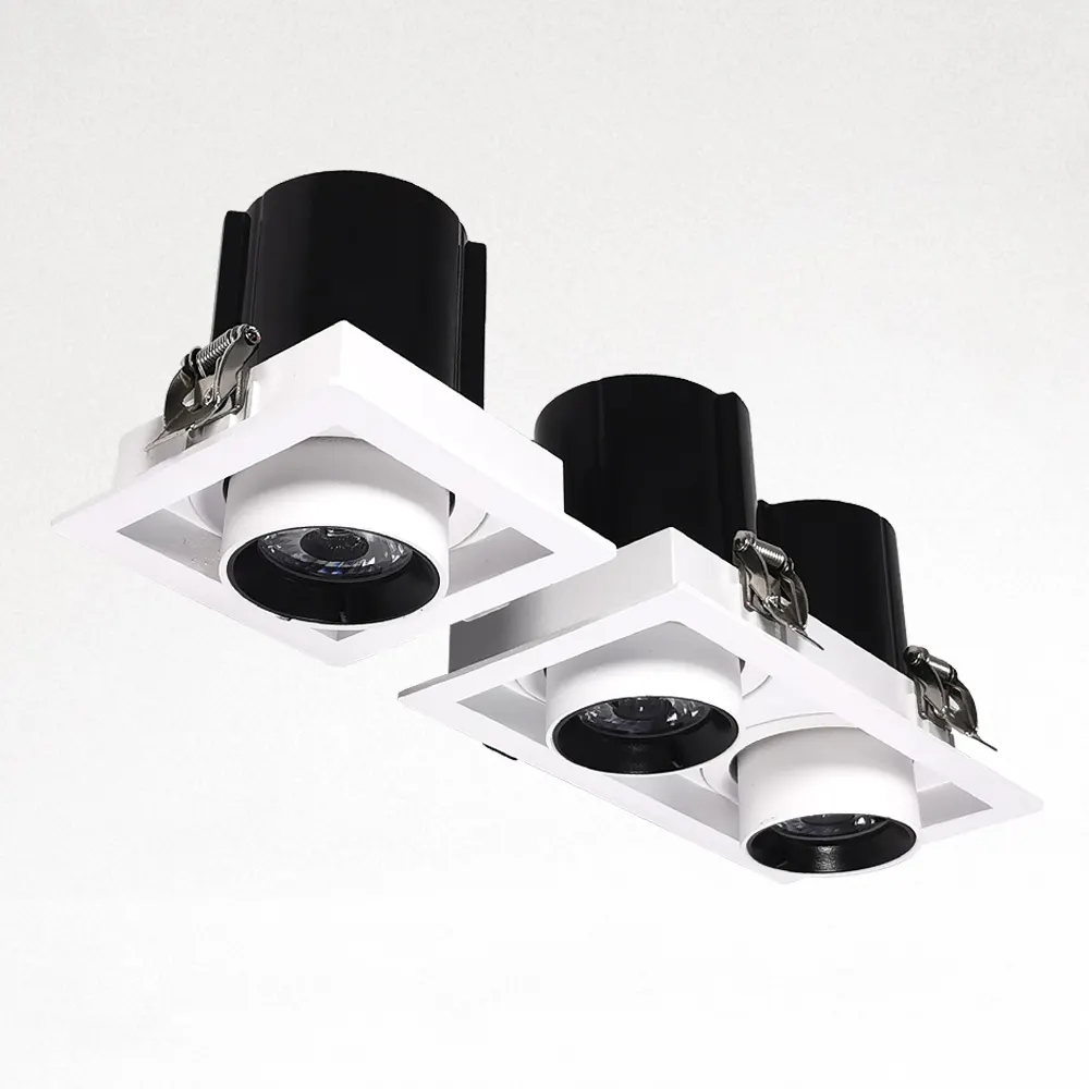 Adjustable Recessed Round COB LED Downlight 10/18W IP20