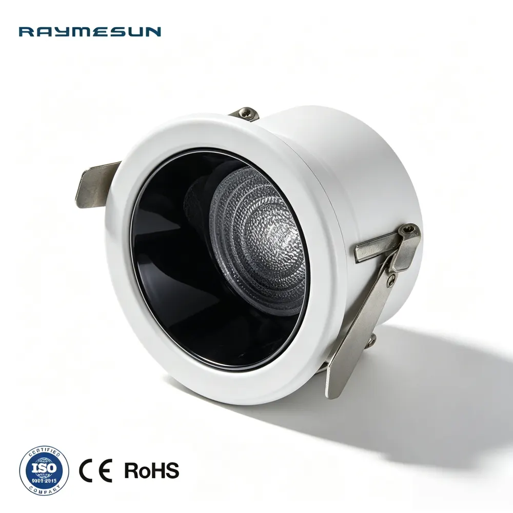 Slim Trimless Recessed Round LED Panel Light 18W 3500K