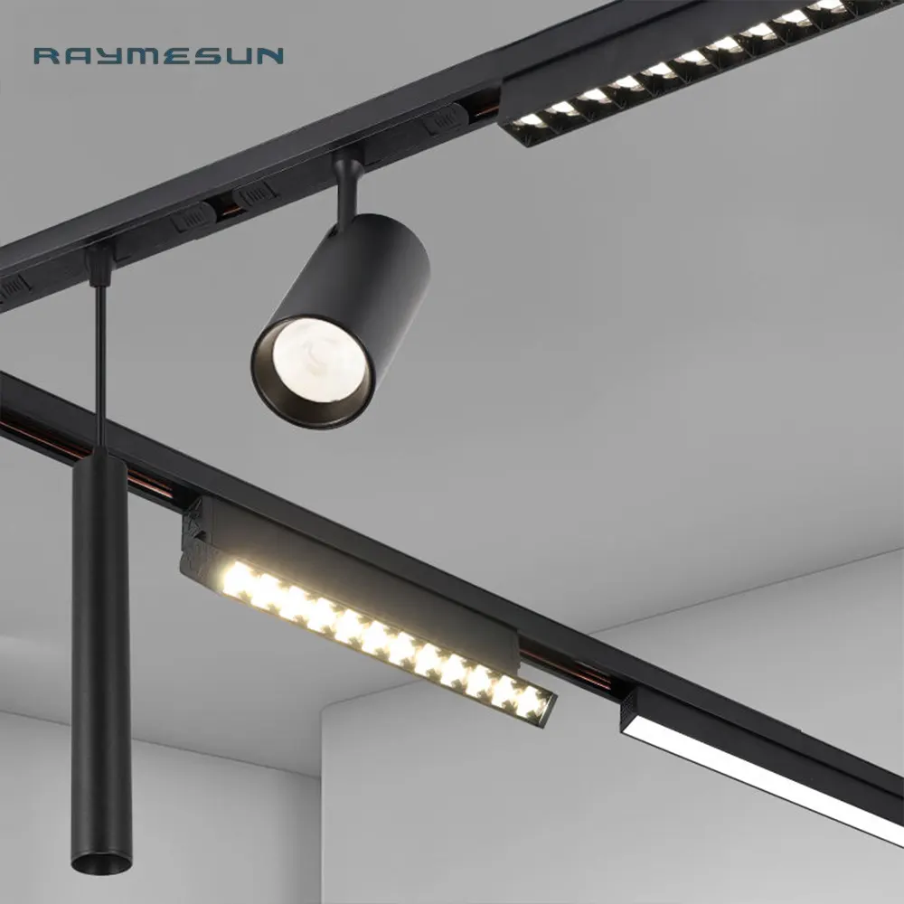 Aluminum LED Track Spotlight 15-30W 48V 2700-6000K
