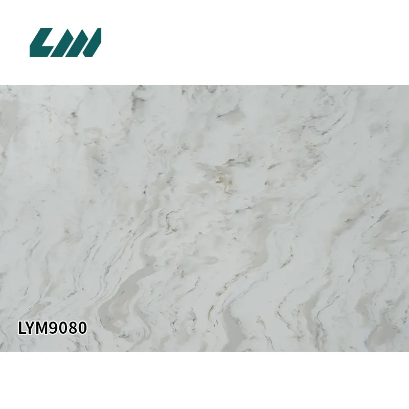 White Engineered Quartz Slab 3200x1600mm