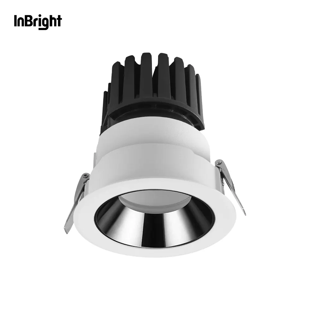 Anti-Glare Dimmable Recessed COB LED Downlight 8/15W IP65