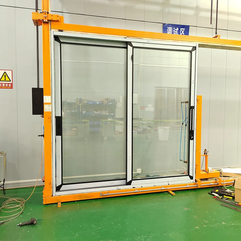 Thermal-Break Aluminum Sliding Door 5+12A+5mm