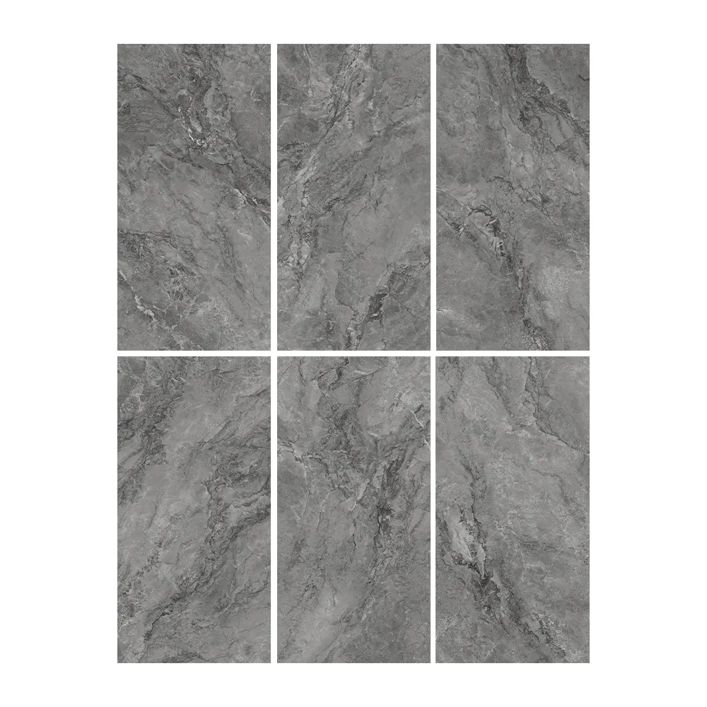 Stone-Look Polished Porcelain Stair Tread Tile 750x1500mm