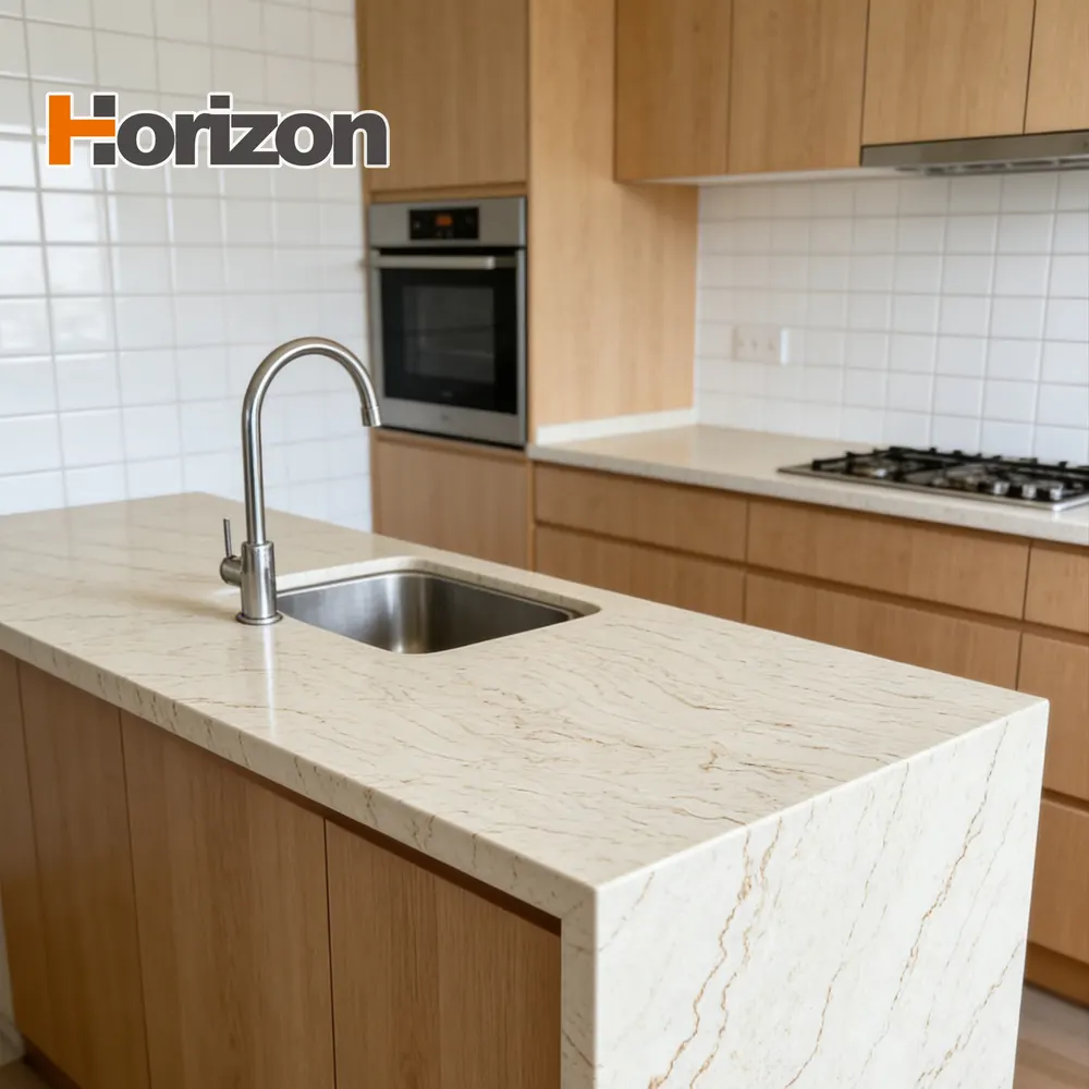 White Engineered Quartz Slab 3200x1600mm