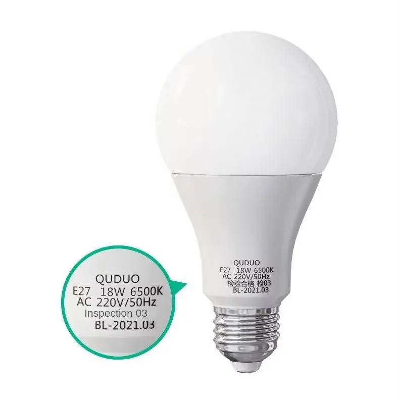 Aluminum LED Light Bulb 3W B22 Base