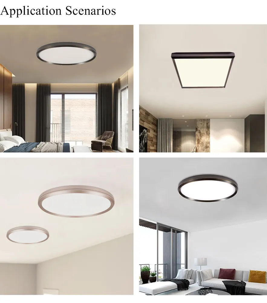 Tuya WiFi Surface-Mounted Round LED Ceiling Light 30-72W