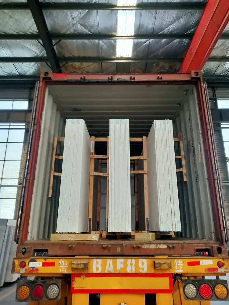Marble-Look White Engineered Quartz Slab 3200x1600mm
