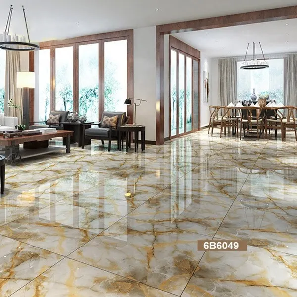 Terrazzo-Look Porcelain Floor Tile 600x600mm