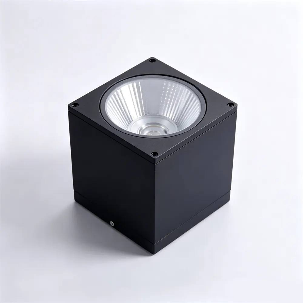 Surface-Mounted Aluminum LED Downlight Housing, No Cutout