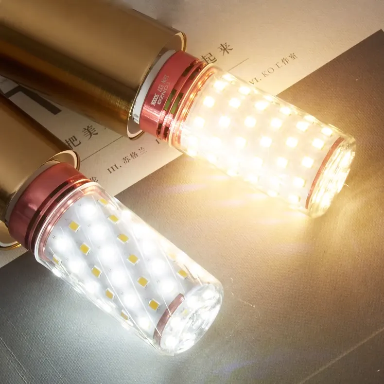 Aluminum LED Light Bulb 12-24W E14/E27 Base 3CCT Selectable
