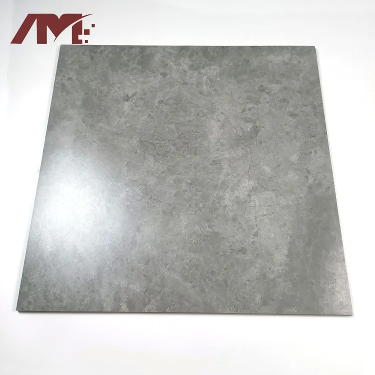 Concrete-Look Gray Glazed Porcelain Wall And Floor Tile 600x600mm