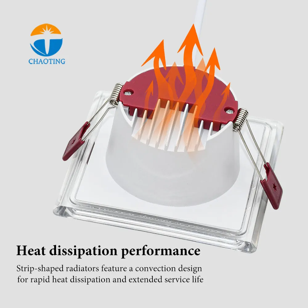 Adjustable Dimmable Recessed LED Downlight