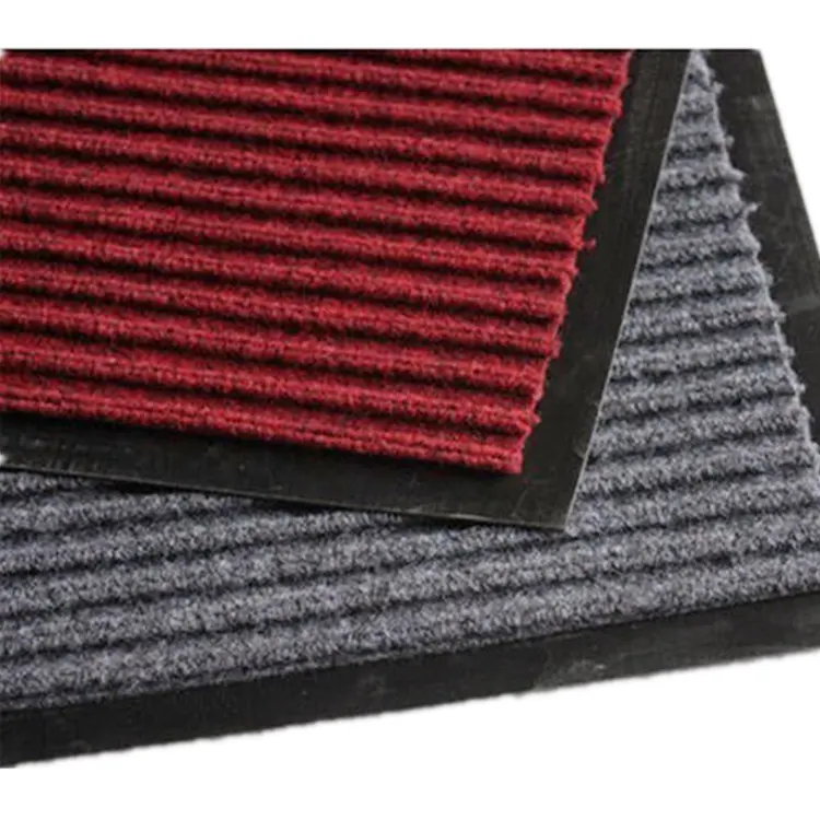 PVC Entrance Door Mat 4-8mm Thick With Latex Backing