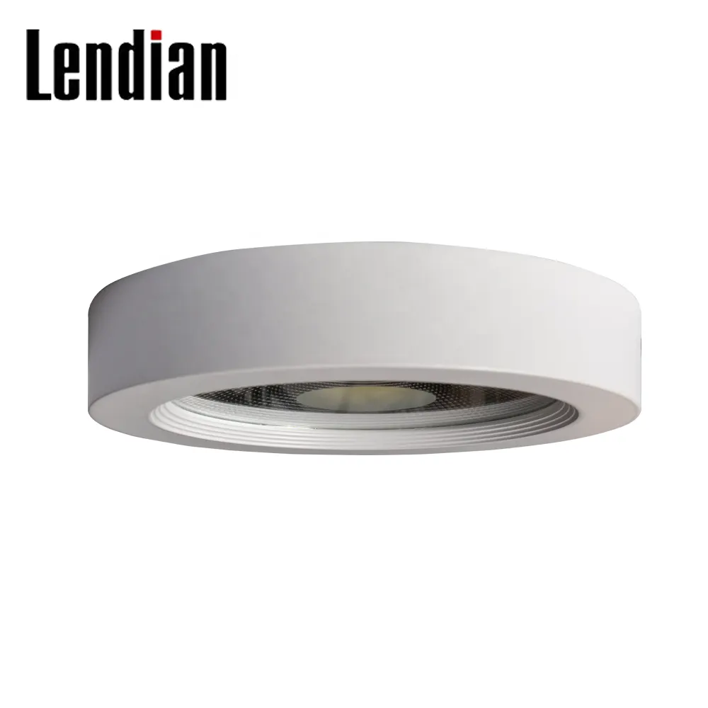 Surface-Mounted Round Aluminum COB LED Downlight 8-45W IP65