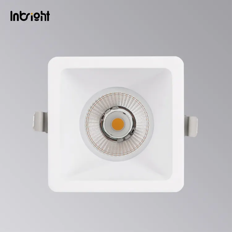 Recessed Square Aluminum COB LED Downlight 8-28W IP65