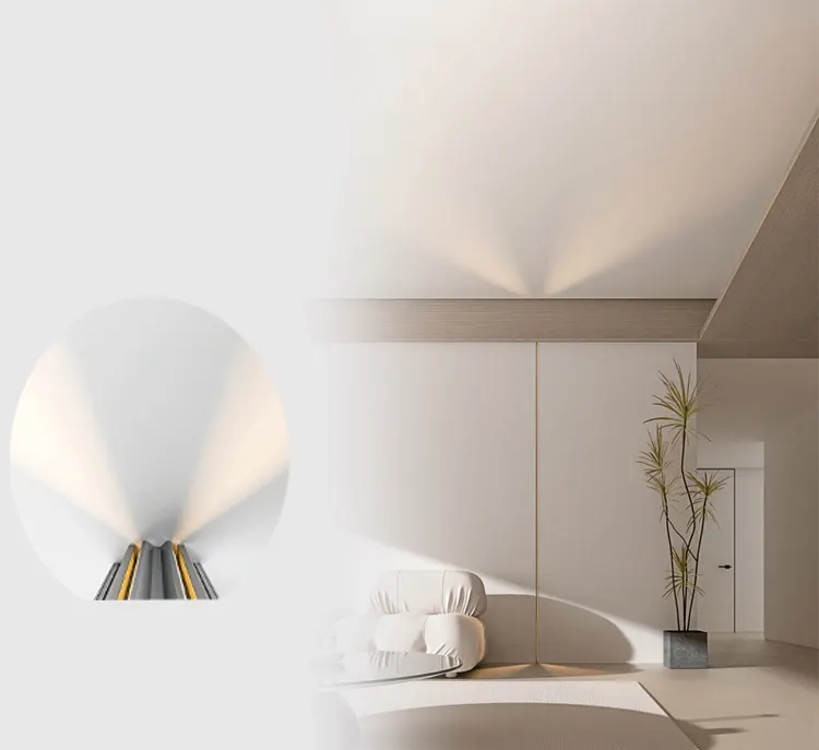 Motion-Sensor Plastic LED Light Fixture 7W 12V