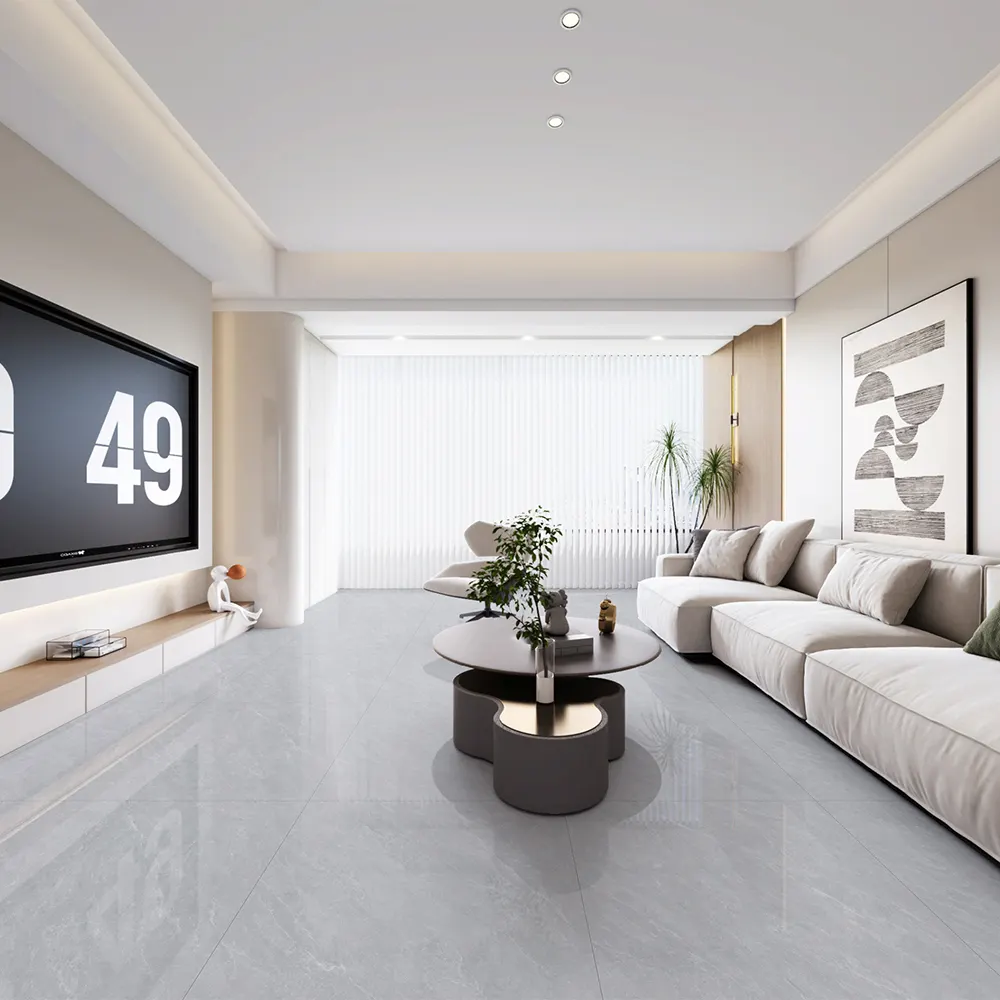 Stone-Look Glazed Porcelain Wall And Floor Tile 800x800mm