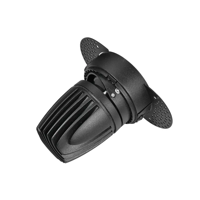 Anti-Glare Adjustable Trimless Recessed COB LED Downlight 7-15W