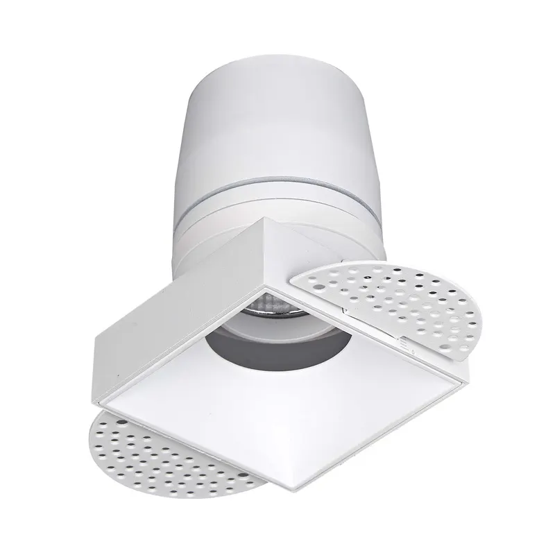 Adjustable Trimless Recessed Square LED Downlight 5-12W