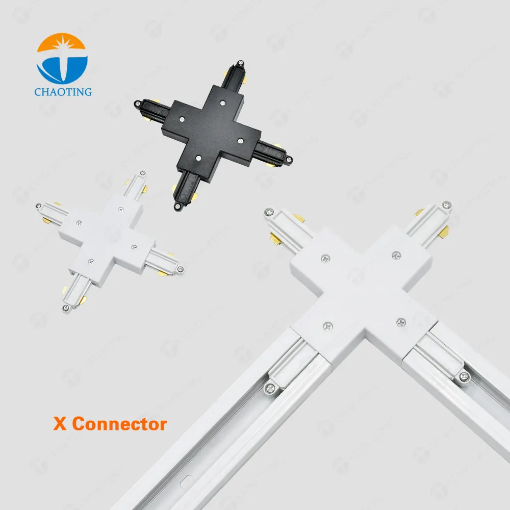 Aluminum COB LED Track Spotlight Black/White For 3-Wire Track